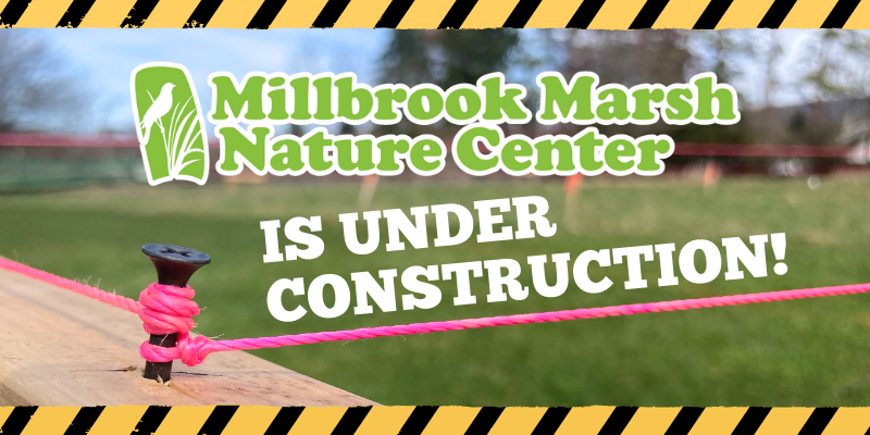 Nature Center construction announcement and link