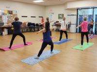 photo of fitness class