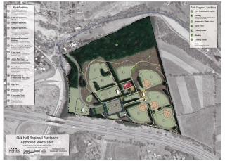 Oak Hall Regional Park Approved Master Plan
