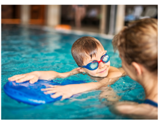 swimming